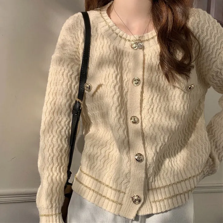 Aesthetic Knit Cardigan