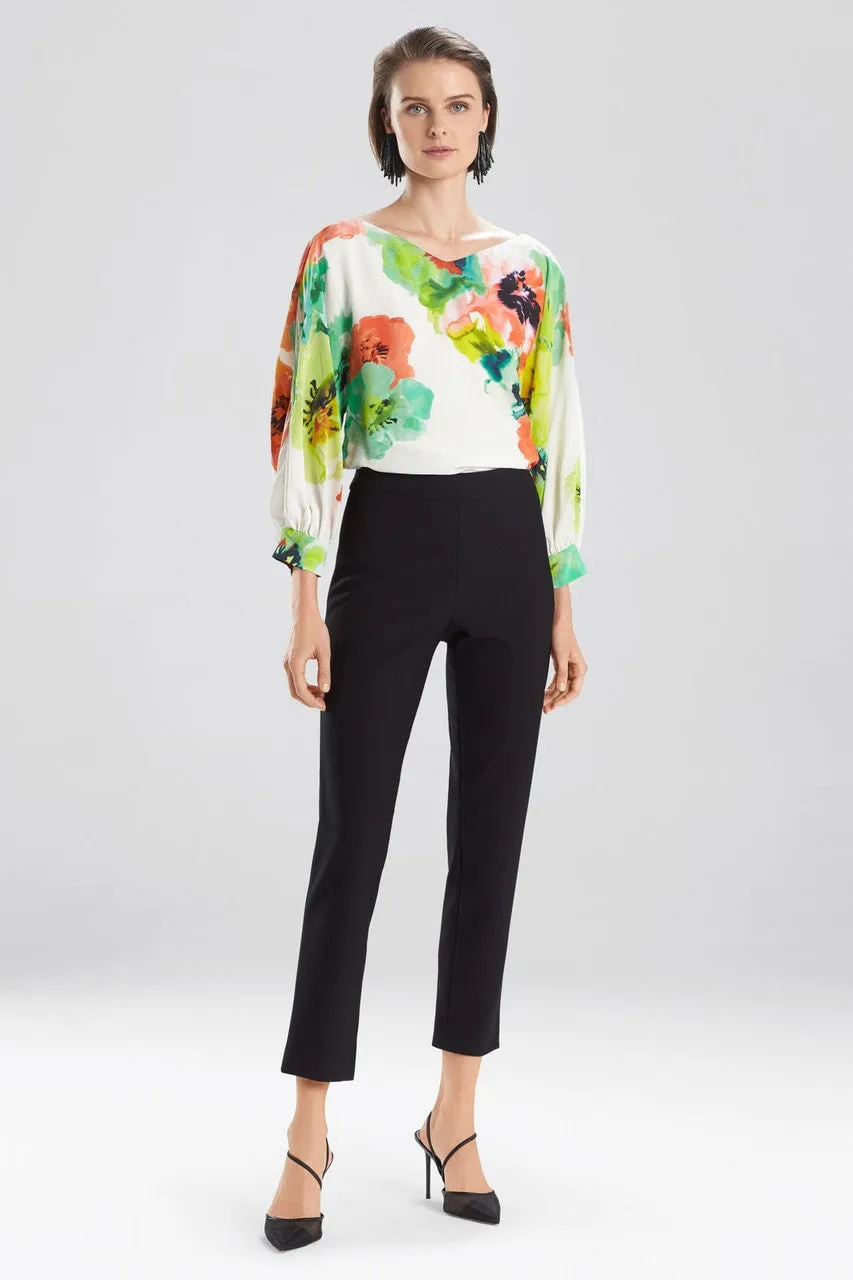 Grenada Knit Crepe Ankle Pants