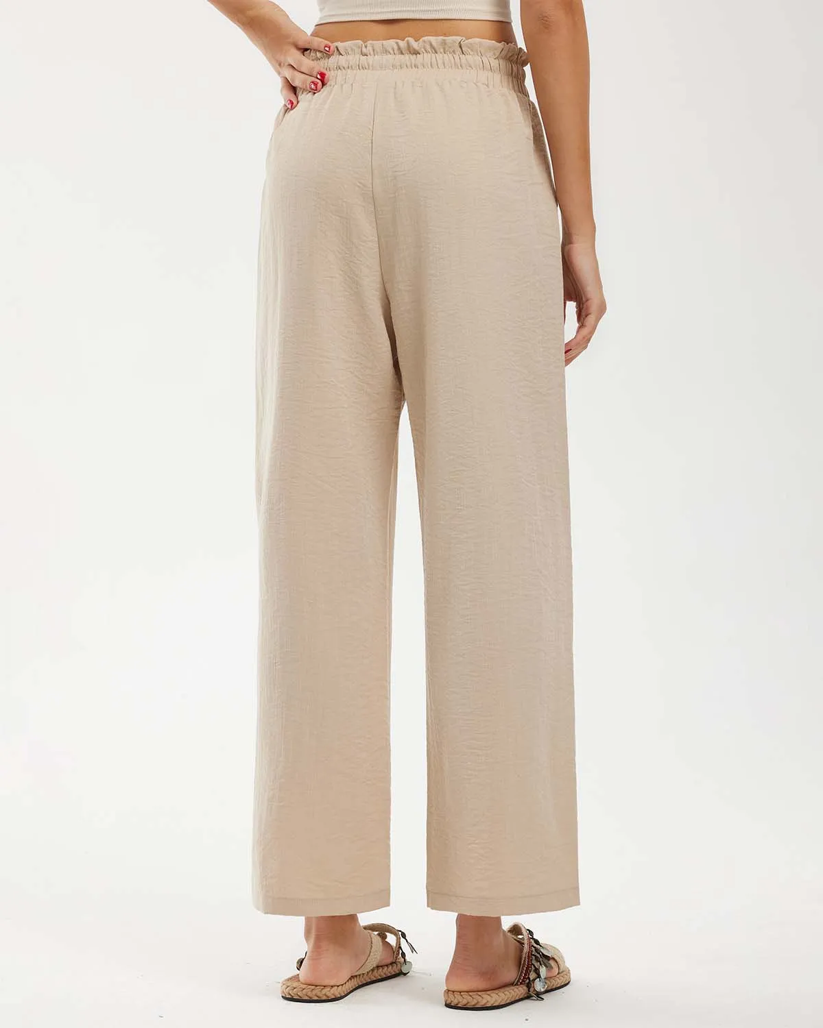Libin Women's High Waist Casual Palazzo Pants