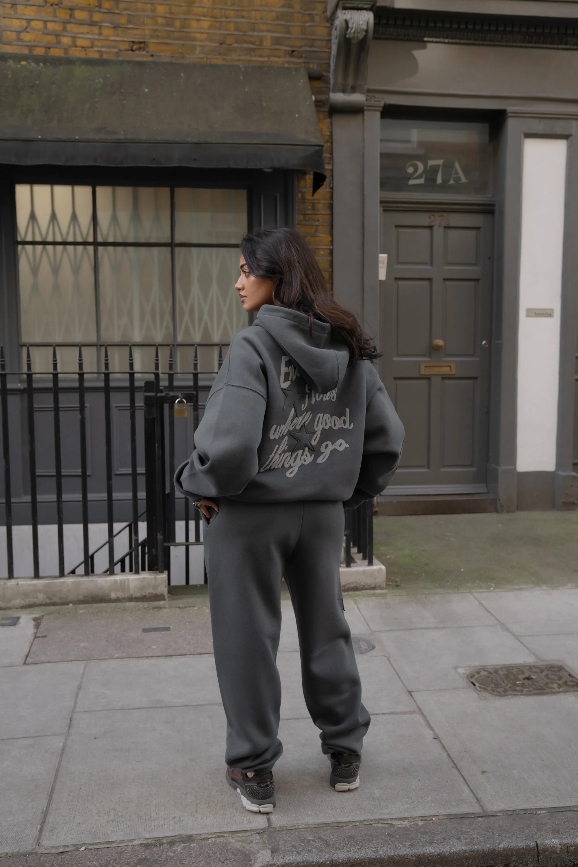 Premium Shadow Grey Joggers