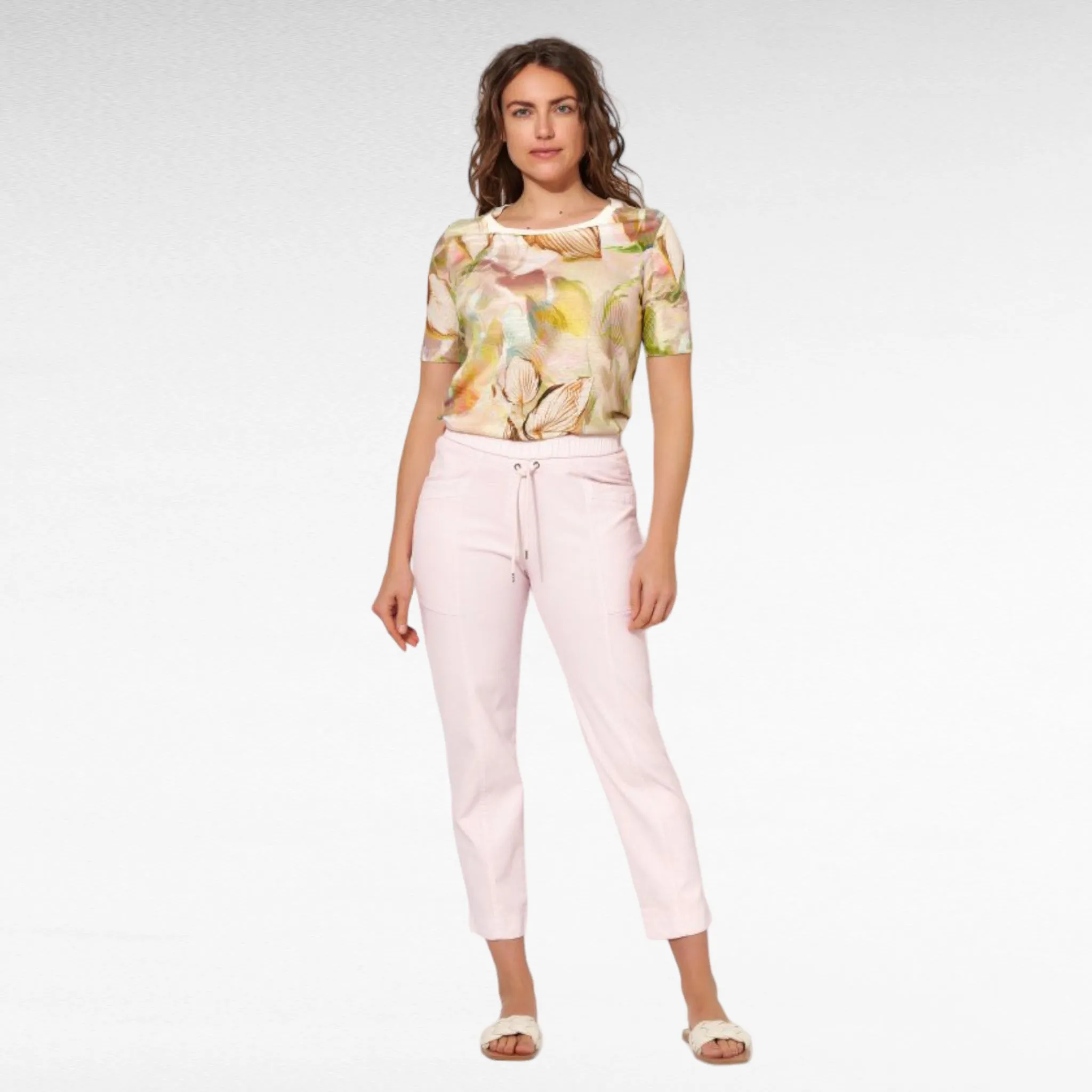 TONI Sue JogPants 7/8 Ankle Grazer Soft Pink