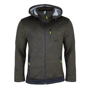 Yeti Knitted Fleece Lined Jacket Olive